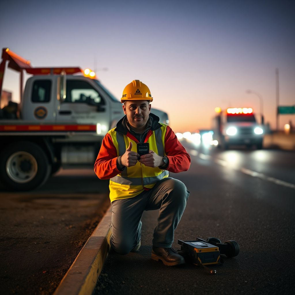 A Snappy Towing operator safely securing a vehicle onto a flatbed tow truck on a West Sacramento street, demonstrating careful handling.